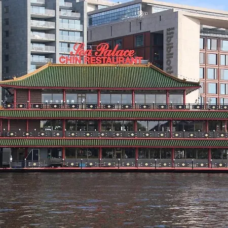 A304 Romantic Seaship In Center 보트호텔 암스테르담