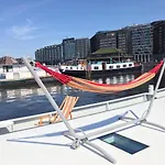 A304 Romantic Seaship In Center Amsterdam