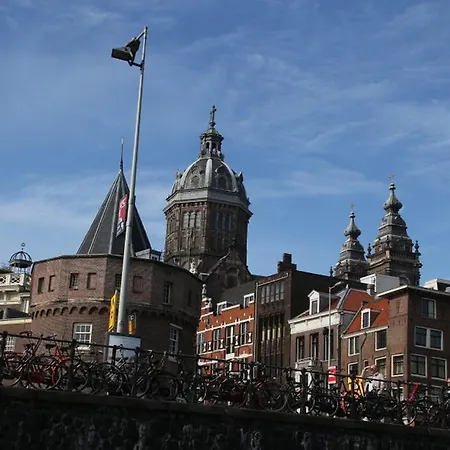 A304 Romantic Seaship In Center Amsterdam
